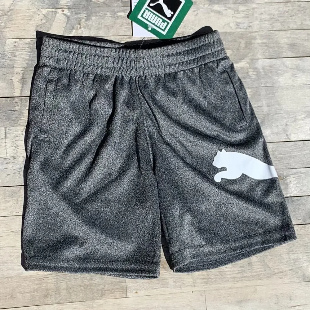 Puma Toddler Gray Logo Shorts Size 2T